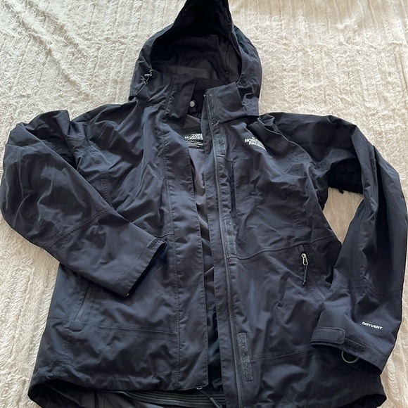 The North Face Ski Dryvent Jacket (insert missing) women’s size small black - Picture 2 of 11
